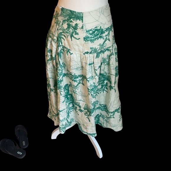 Joie Brixerley Linen Skirt Size 2 - Picture 3 of 6